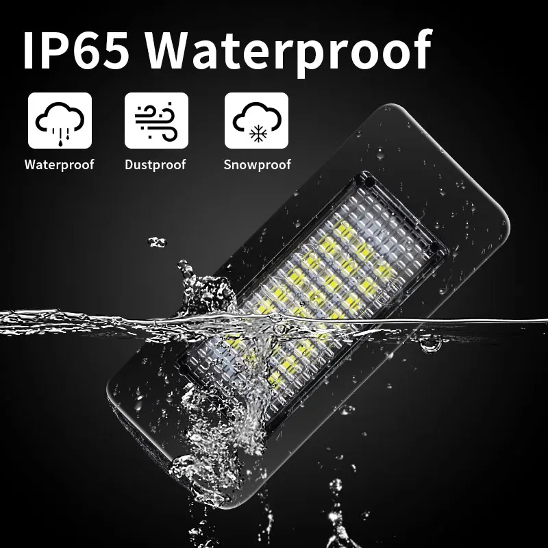 2PCS LED License Plate Light - Number Plate Lamp, 12V White