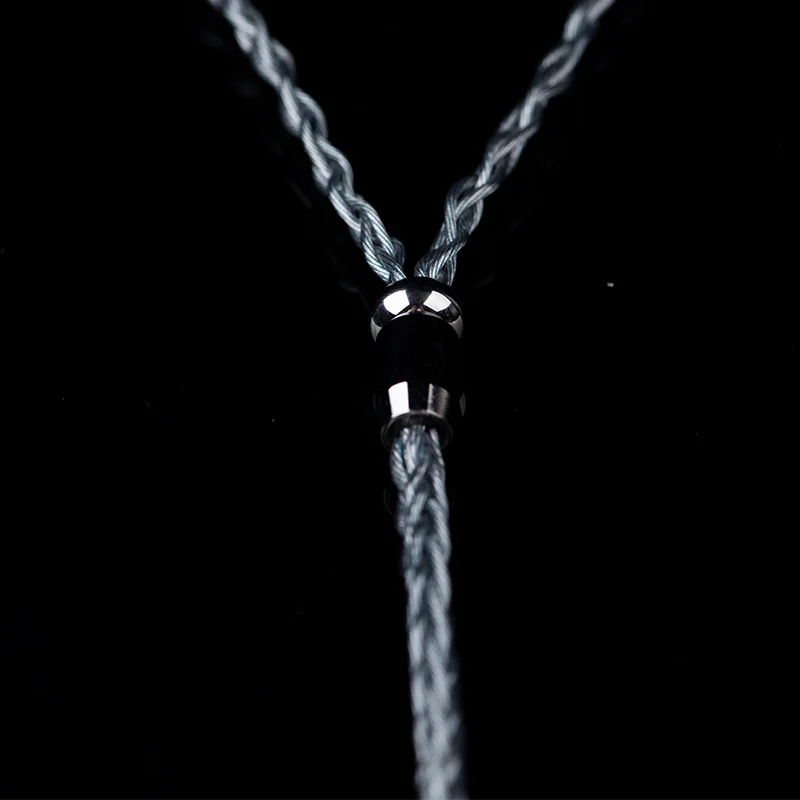 グラフェン単結晶銅銀メッキヘッドホンアップグレードラインmmcx 4.4