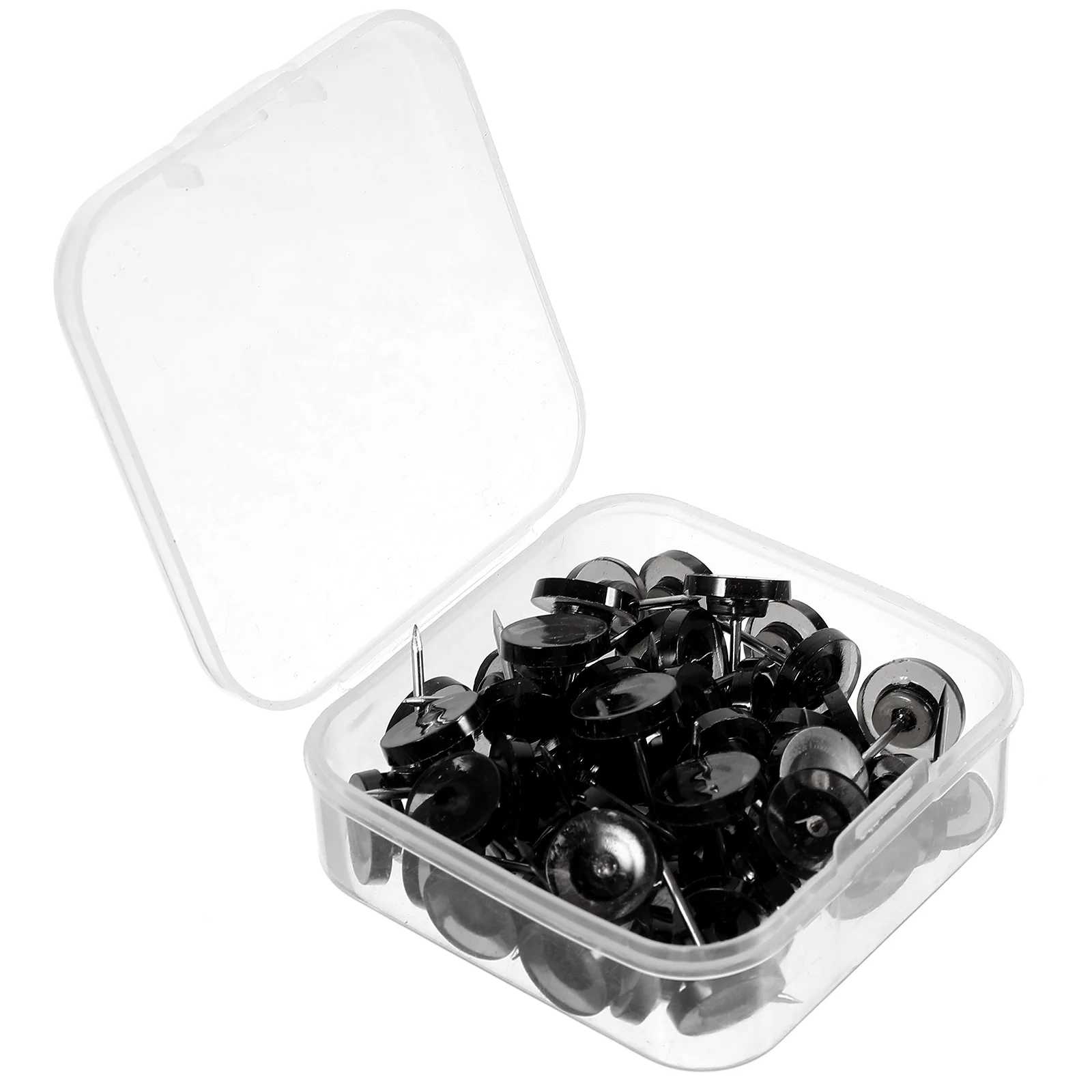 Plastic Round Thumbtack Convenient Push Pins Pushpins Nail Drawing Bulletin Thumbtacks Message Board