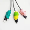 Cartoon Animal Data Cable Protective Cover Mobile Phone Charging Cable Protective Anti-Breaking Wire Winder Cable Organizer 3