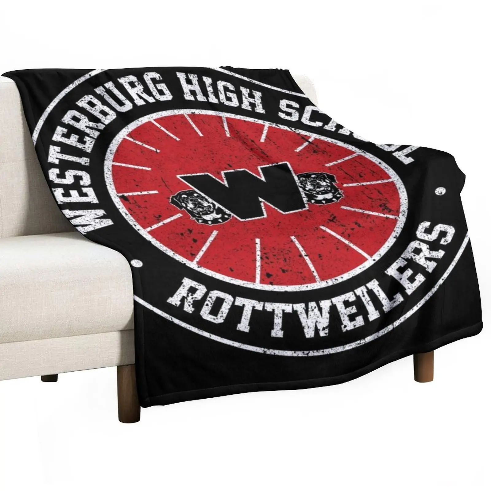

Westerburg High School Crest (Heathers) Variant Throw Blanket Polar blanket Warm Blanket
