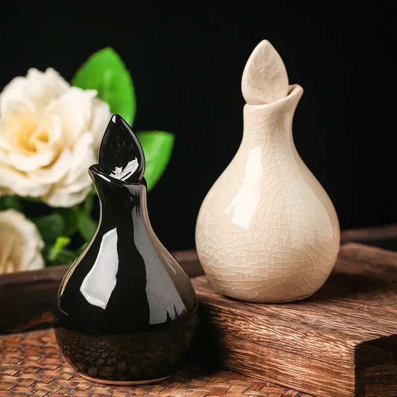 

Ssential Oil Bottle Beauty Salon 100ml Scented Bottle Decorate Ceramic Aromatherapy Cosmetic Jar Multicolor Home Decor Bottle