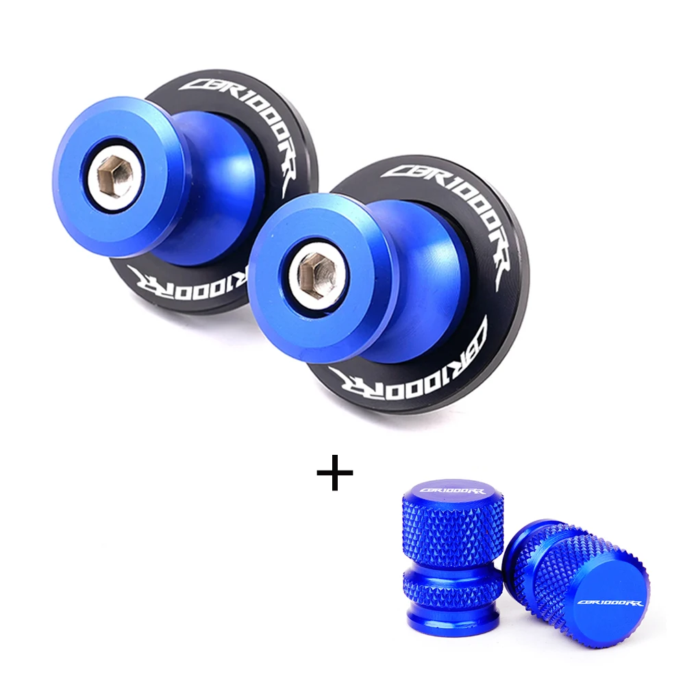 Motorcycle Tire Valve Caps & Swingarm Sliders Spools - 8MM Accessories