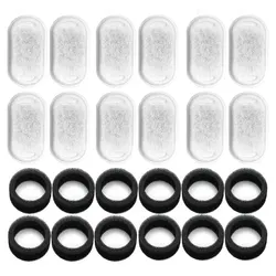 Premium Replacement Activated Carbon Filters for Cat Water Fountains, Stainless Steel-Friendly (12pcs)