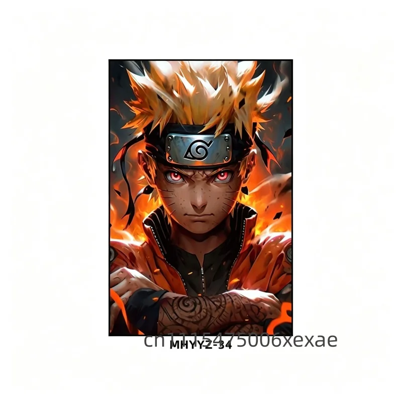 Japanese Anime Canvas Poster Wall Art Painting Print - Featuring Iconic Characters