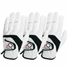 Golf Gloves Men 3pcs/6pcs All Weather Soft Breathable Left Hand Right Grip Drop Shipping 1