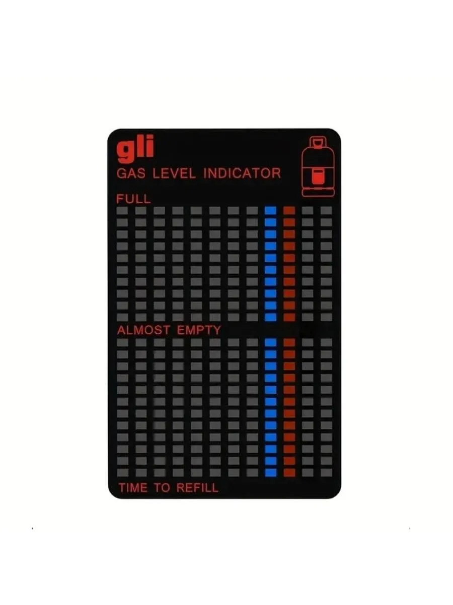Propane Butane LPG Fuel Gas Tank Level Indicator Magnetic Meter Caravan Bottle Temperature Measuring Rod