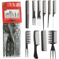 Barber Hairdressing Combs Multifunction Hair Detangler Comb Anti-static Haircare Hairstyling Tool Set Stylist Accessories 1