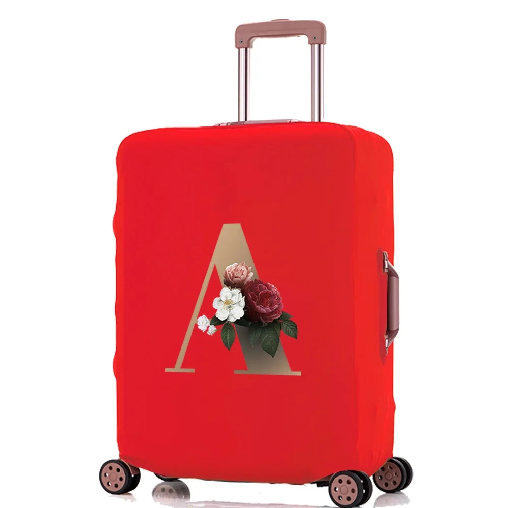 Travel Suitcase Dust Luggage Protective Elastic Luggage Cover for 18-28 Inch Trolley Case Gold  Series Travel Accessories 2