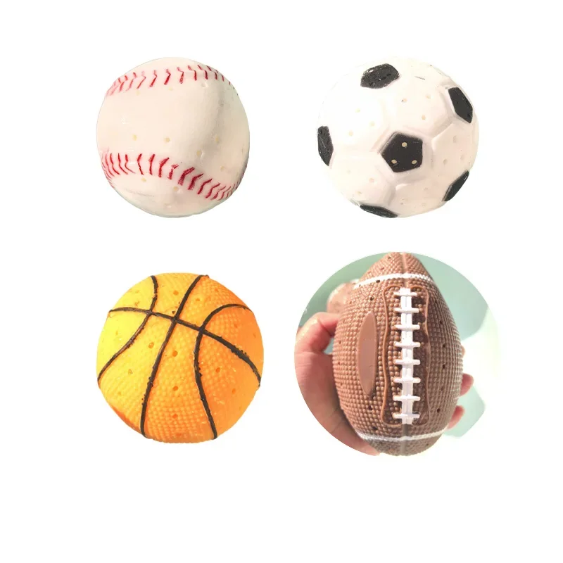 Baby Bath Toys Balls Water Absorbing Basketball Football Baseball Rugby Squeezing Stress Relief Toys Play Water Toy for Children