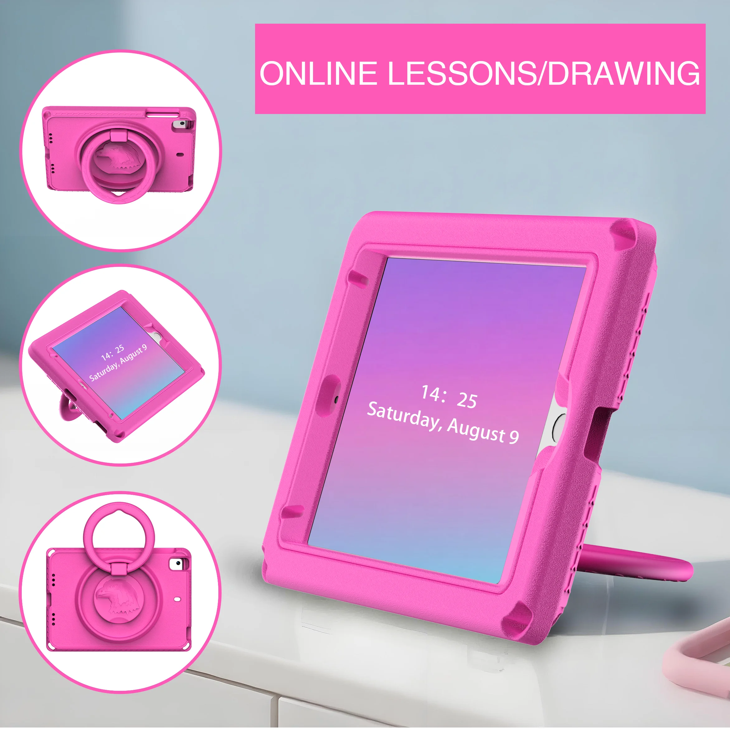 Lightweight Protective Tablet Case with Handle