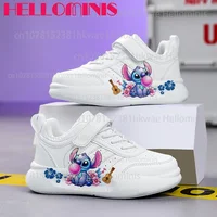 Stitch fashion girl boy Shoes sneakers for children Running Children students shoes kids Casual Sports board sneakers gift