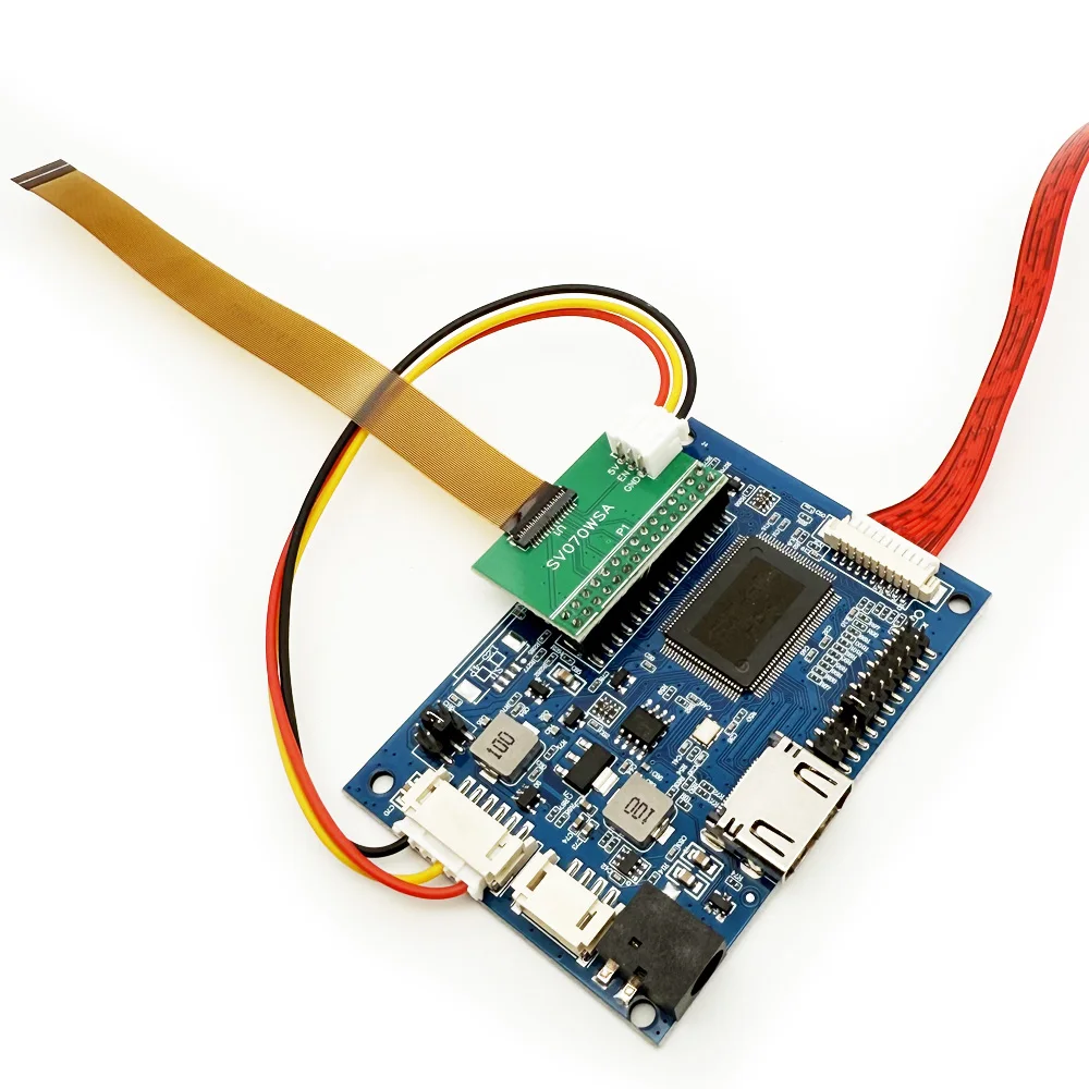 7 31P HV070WSA-100/BP070WS-500/LTN070NL01 1024x600 HDMI 신호 입력 5V2A용 LCD 드라이버 보드 키트