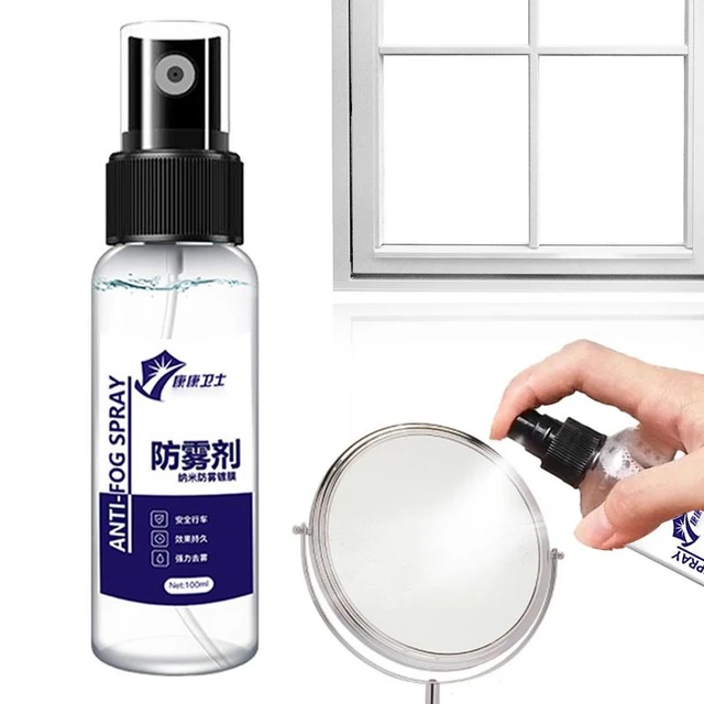 Agente antivaho transparente para parabrisas de coche, pulverizador  impermeable a prueba de lluvia, limpiador de baño, repelente de limpieza de  coche, 100ML - AliExpress