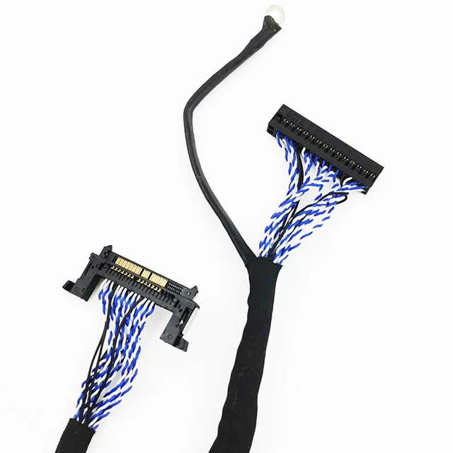 FIRE41P 2ch 10-bit LVDS cable 550cm for 120Hz turn board LG TV screen cable