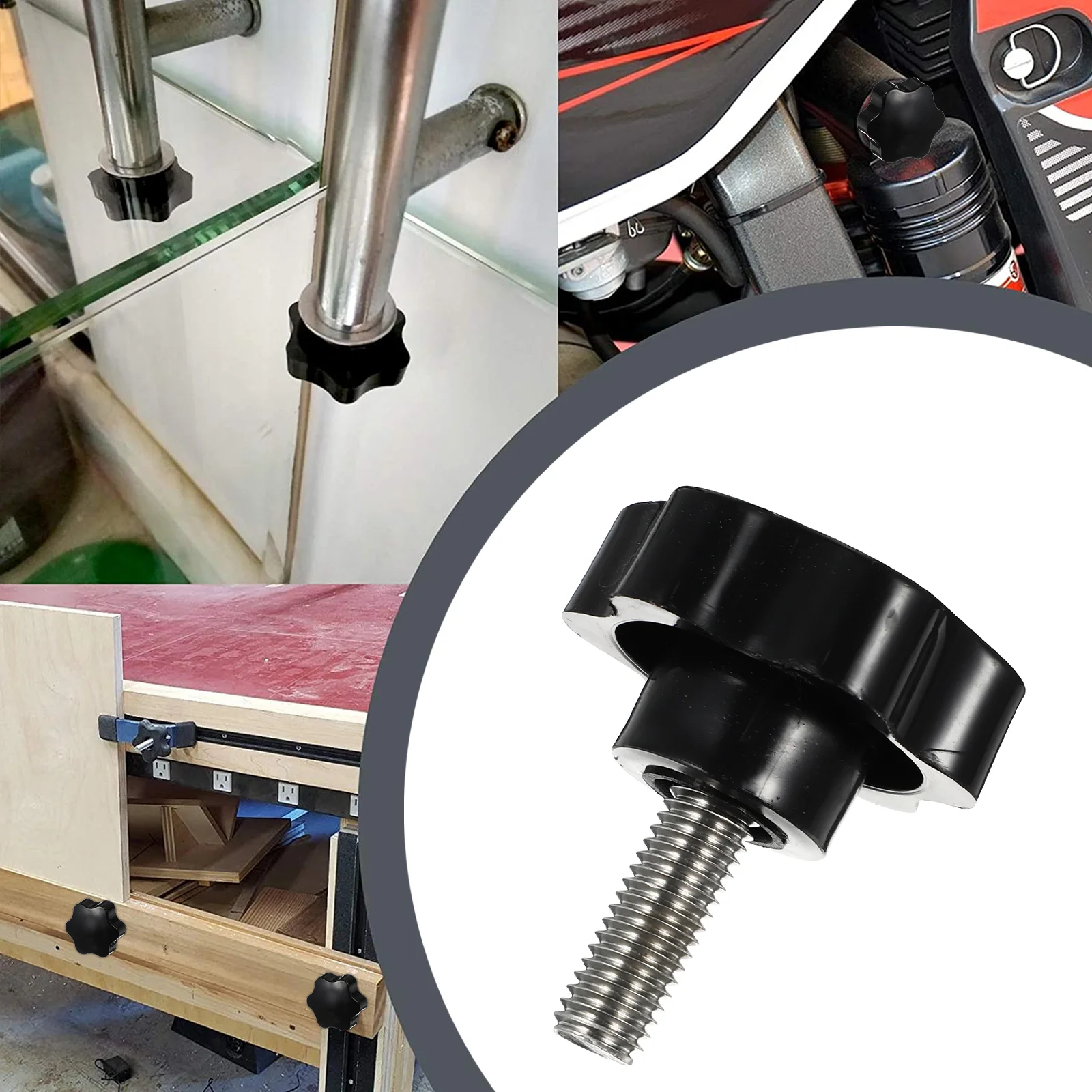 Clamping Knob Parts Handle Patio T Track Screw Knobs Umbrella Swing