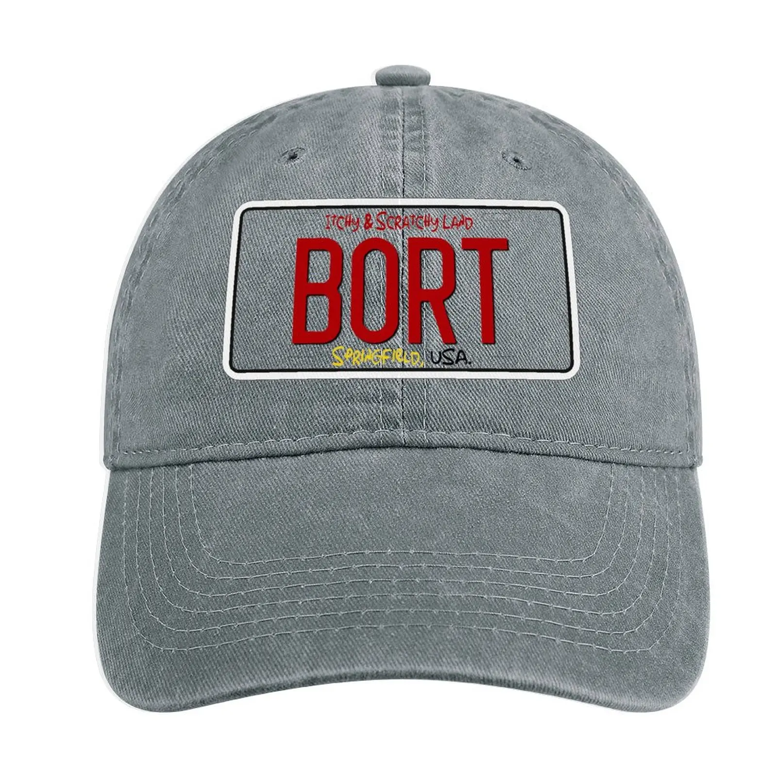 

BORT License Plate BartCap Cowboy Hat New Hat Golf Hat Man Mens Hat Women'S