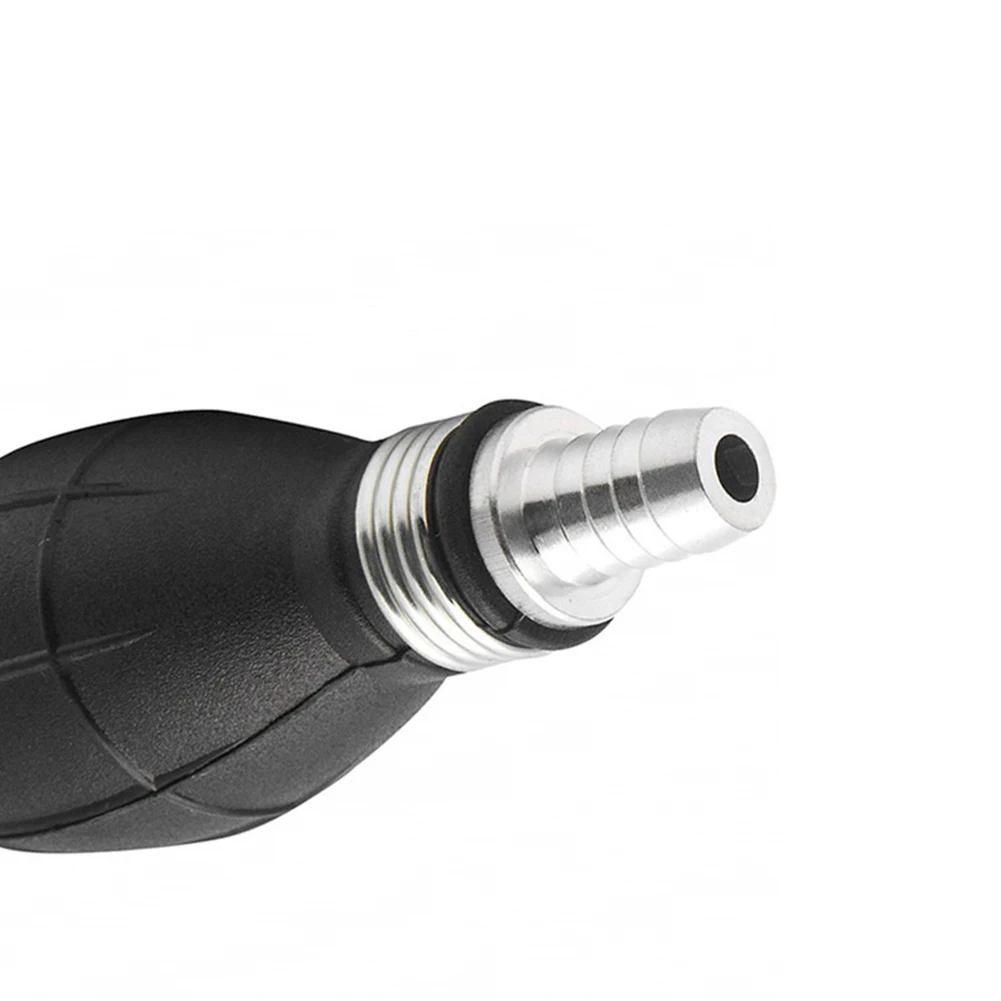 2pcs Bulb-type Rubber Fuel Transfer Vacuum Fuel Line One-way Valve Pump Line Hose Hand Primer Gasoline Pump oil transfer pump