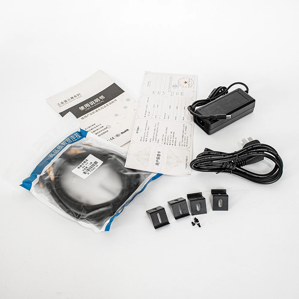  10.1 ġ 1366*768  Lcd  12V Dc  ġ  VGA DVI HDMI USB