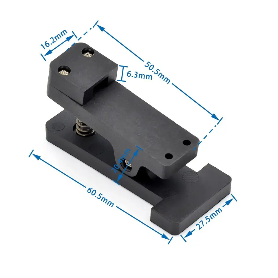 2.54mm 2.0mm 1.5mm 1.27mm PCB Clip Clamp Fixture Probe Pogo Pin Download Program Burn DIY image 8