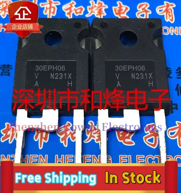

10 шт.-30 шт., фотовспышка 30EPH06 TO-247, 30A60, 0 В, быстрая доставка