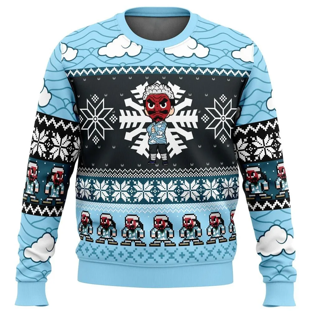 

2024 new Christmas red trend print crew-neck hoodie casual couples spring and autumn long sleeve factory direct sales