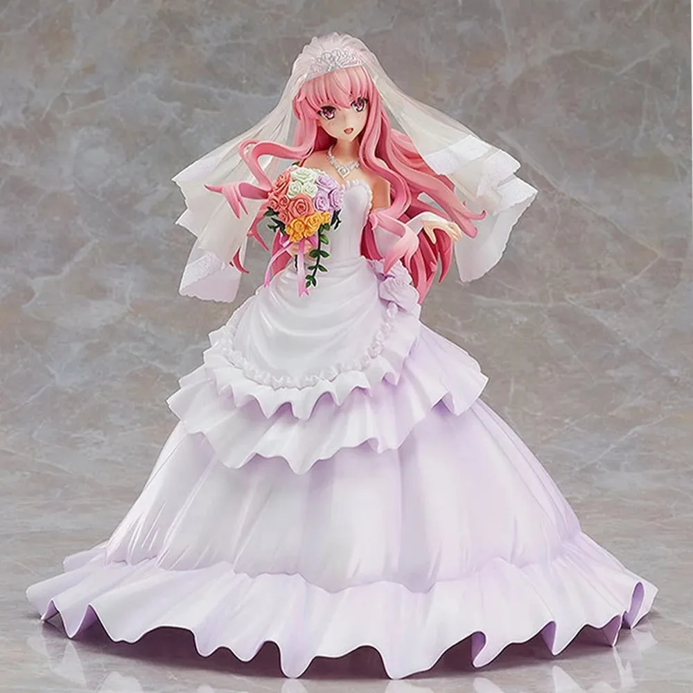 

Zero No Tsukaima Louise 22cm Wedding Dress Figures Beautiful Hana Yome Doll Toy Gift Decor Can Change Clothes Anime Statue Model