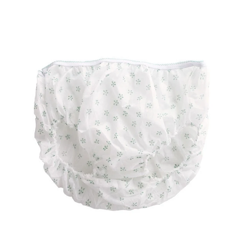7Pcs Cotton Pregnant Disposable Underwear Panties Briefs Prenatal Postpartum Underpants C6UF