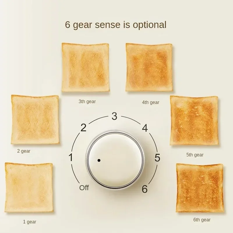 3 in 1 Bread Maker, Toaster, and Sandwich Maker for Home Breakfast Use