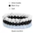 3pcs/set 8mm Natural Stone Beads Bracelet Set Pink Zebra Rhodonite ...