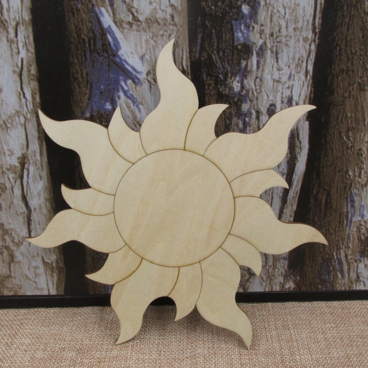 Wood Cut Outs Unfinished Craft Wood Board Blank Wooden Sign With Sunflower  Design Craft Wood Board To Enjoy DIY Time Decorate - AliExpress