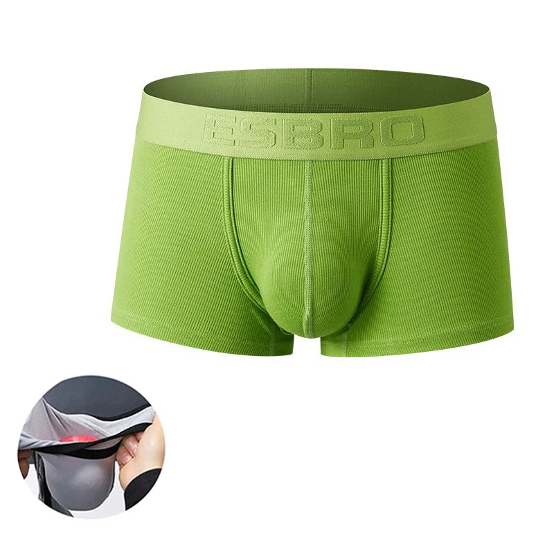 Man Bulge Pouch Underwear Big Egg Boxers with Amazing U-Convex Lingerie Elastic Panties Enhancing Pack Underpants Slip Hombre