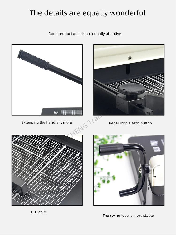 A4(310mm) cortador de papel manual grande blader