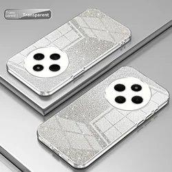 Xiaomi Redmi 14C Glitter Slim Protective Back Cover for Redmi 14C 4G (Transparent)