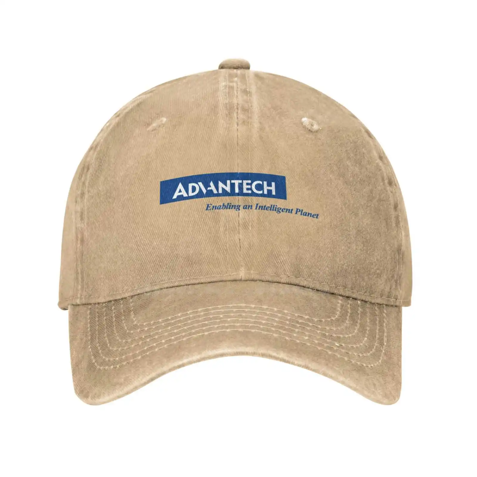 

Advantech Logo Print Graphic Casual Denim cap Knitted hat Baseball cap