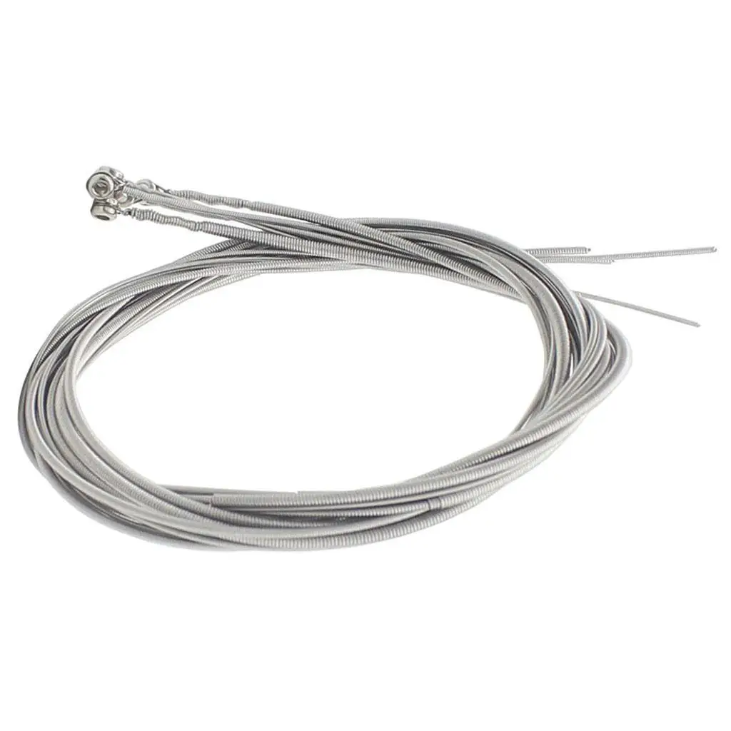 

5 Stainless Steel Nickel-plated Gauge Strings for 5 String Bass Replacement
