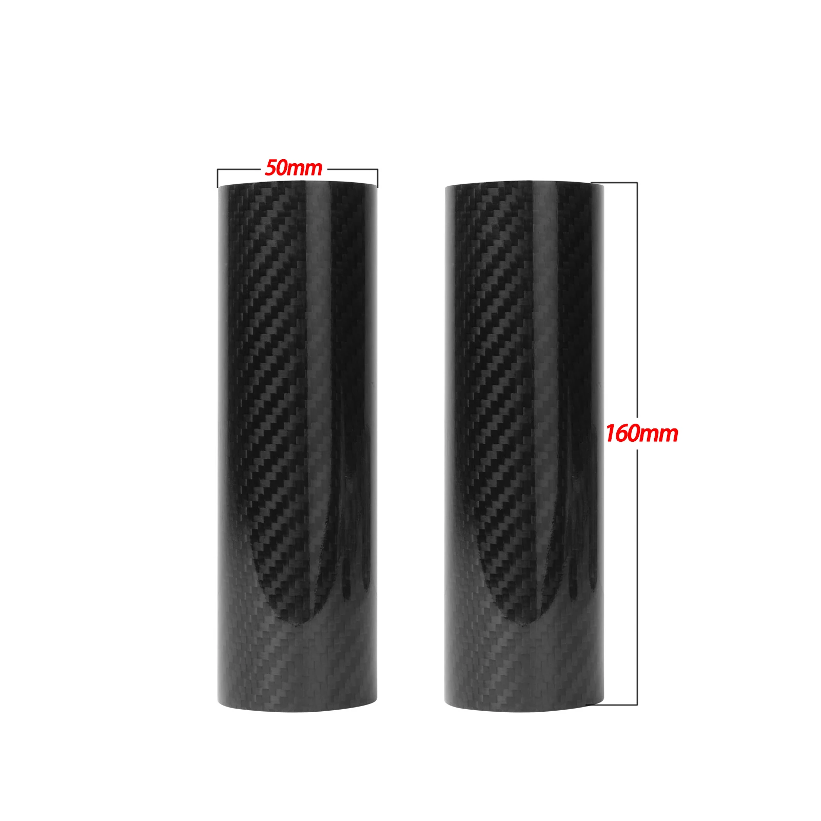 Motorcycle 160-260mm front fork wraps carbon fiber protectors for KTM Honda Yamaha Kawasaki Suzuki CRF CR YZF EXC SXF XC XCF XCW