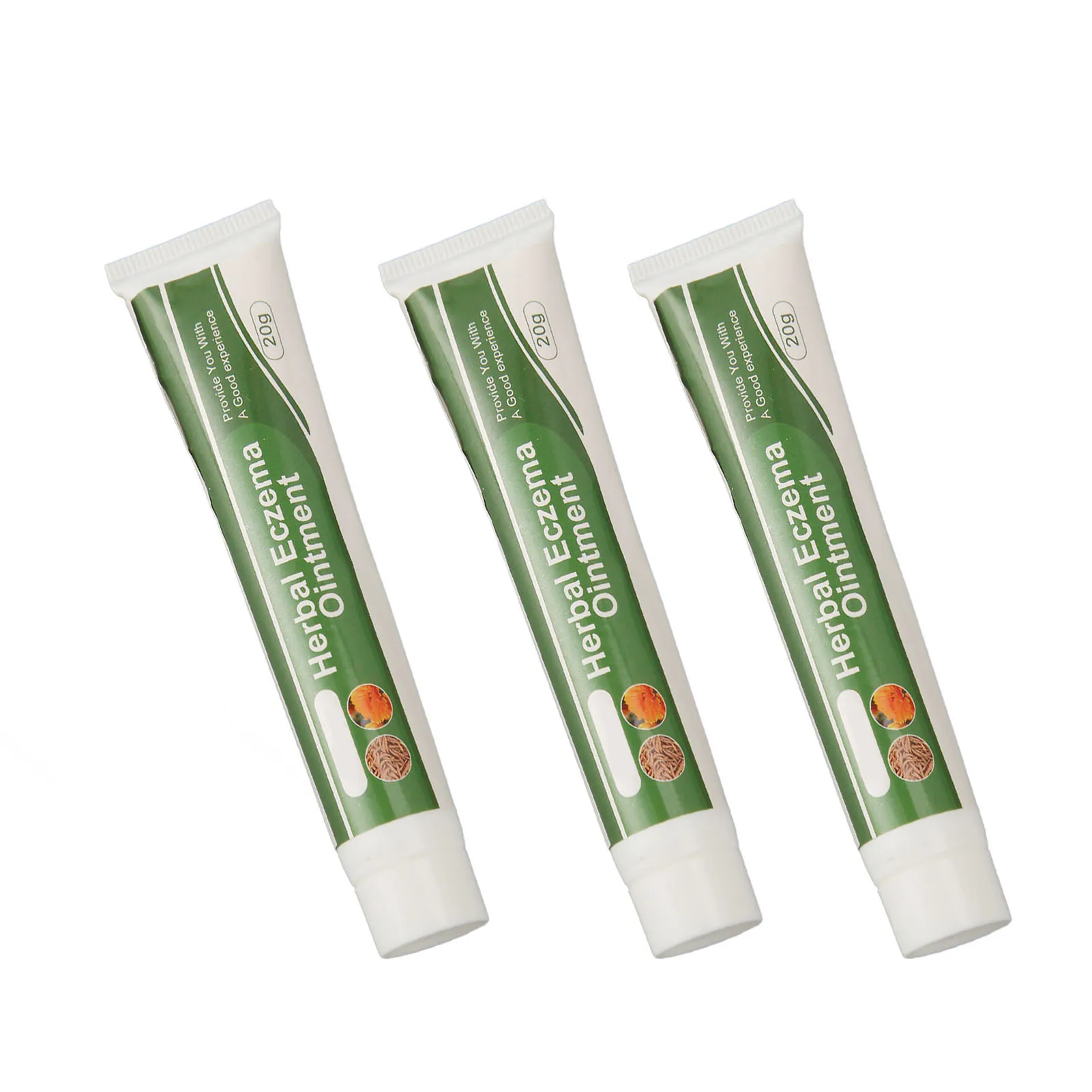Eczema Cream Psoriasis Cream 20g Each Herbal Reduce Redness Gentle Itch Relief for Feet