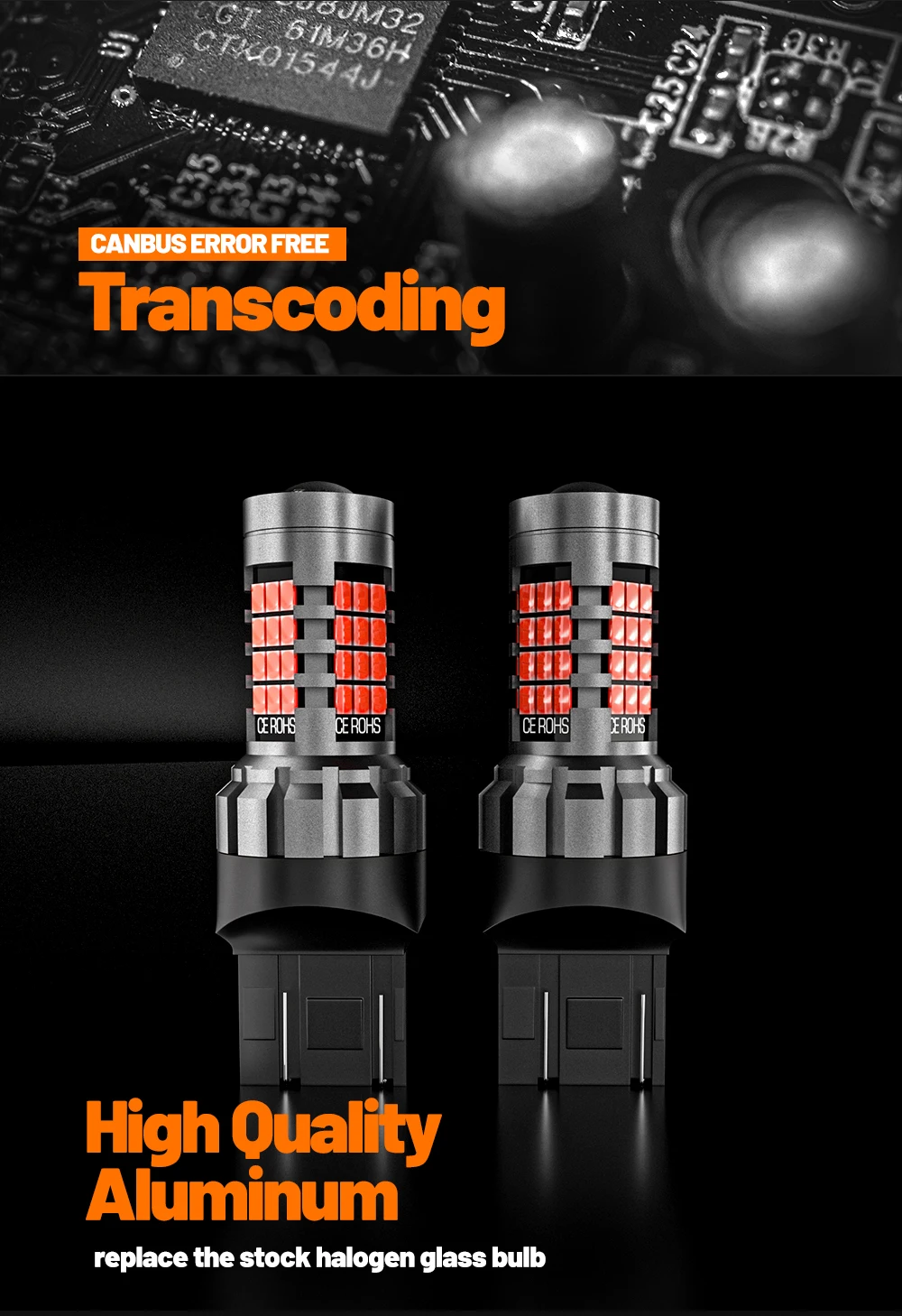 2x LED Bremslicht Lampe W21/5W 7443 T20 Für Nissan Altima Quest Rogue Cube Juke micra Versa Hinweis X-Trail T31 T32 Pathfinder R52 – Detail 7