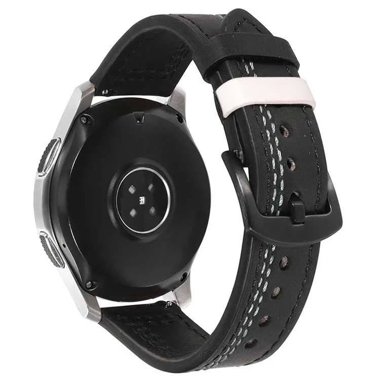 Premium Crazy Horse Leather Universal Watch Strap, 20mm-22mm Adjustable Band