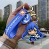 Anime Game Genshin Impact Cosplay PVC Doll Klee Lumine Amy Bell Bag Pendant Car Keychain Accessories Keyring Birthday Gifts 4