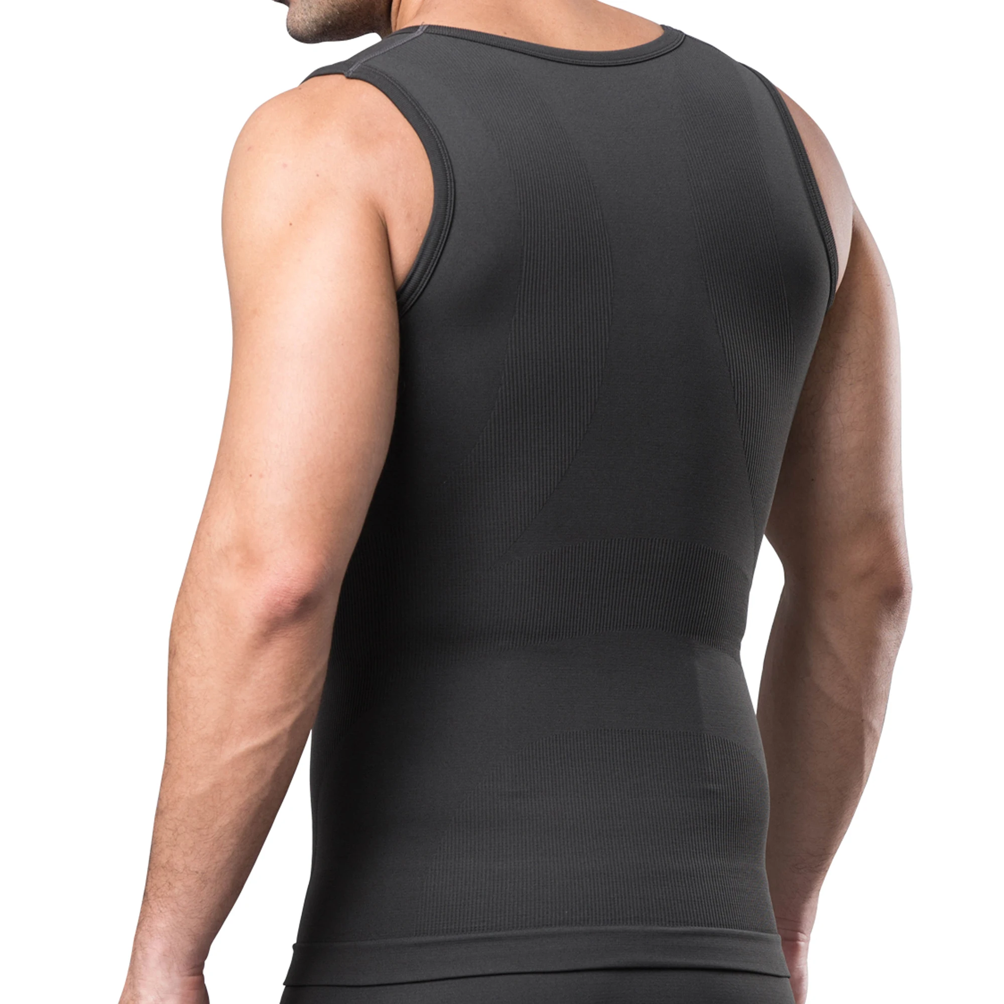 

Body Chest Waist Trainer Control Slimming Shaper Compression Tummy Slim Abdomen Gynecomastia Corset Shirts Men Vests Shapewear