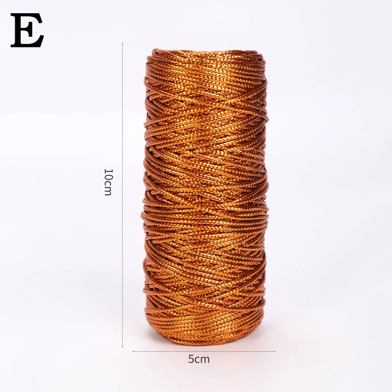 Corde de 100m en Or et Argent pour Bijoux, Fil de Perlage pour Bracelet,  Tresse, Étiquette, Marque Attro, Emballage - AliExpress