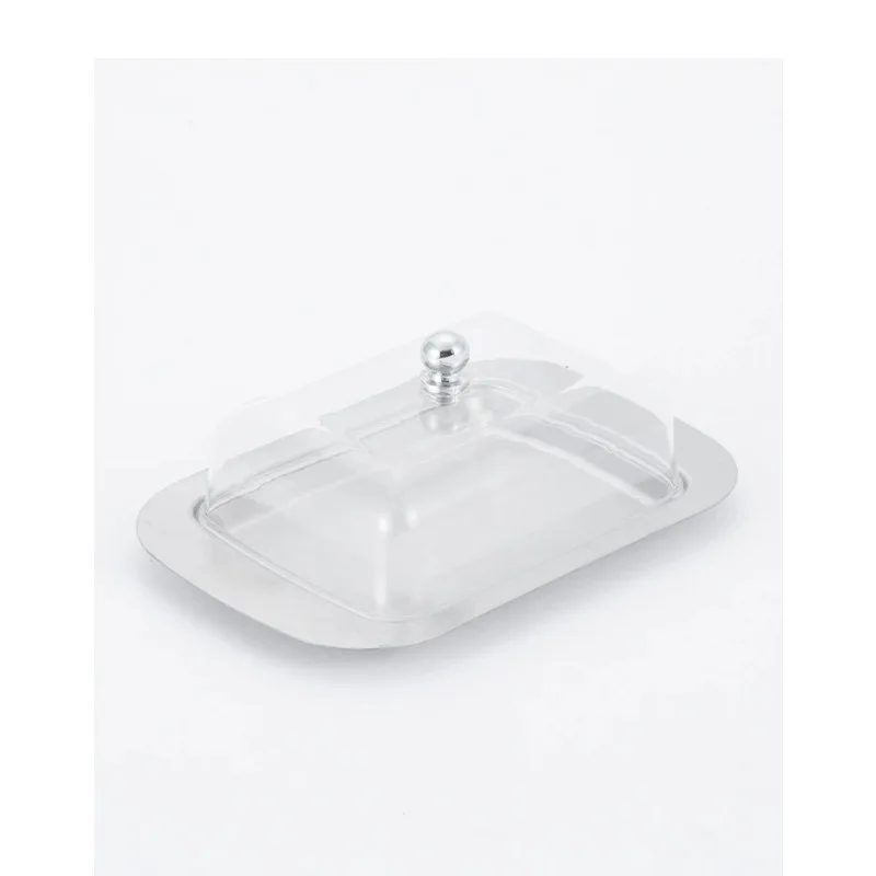 Stainless Steel Butter Storage Box for Cake Bread Fruit Steak Salad Biscuit