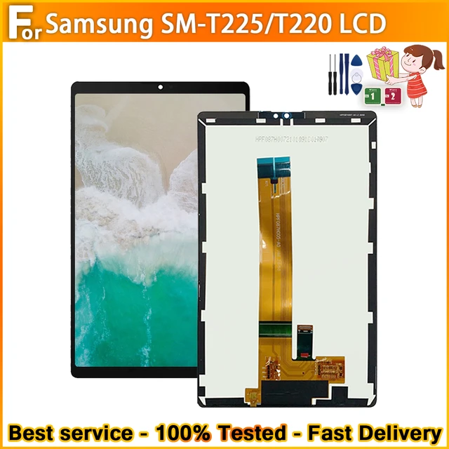 100%Test LCD For Samsung Galaxy Tab A7 Lite 2021 SM-T220 SM-T225 LCD  display touch screen Replacement For T220 T225 - AliExpress