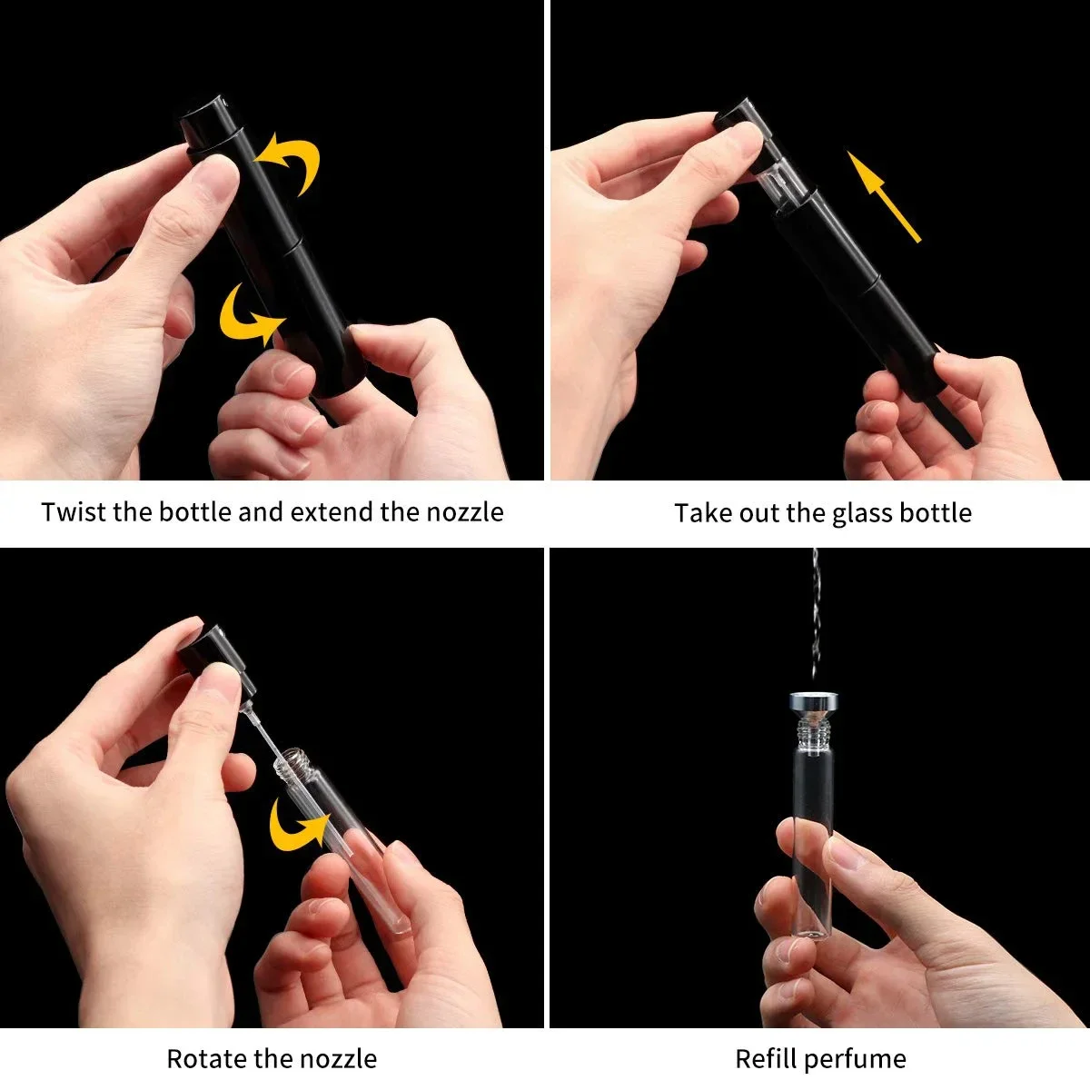 Leeseph Wooden Coffee Bean Dosing Cup Set with Lig...