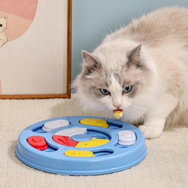 Slow Feeder Bowl with Puzzle Design cat dog Pet Food Dispenser Toy for Training Anti Choking Eating Bowl Easy Cleaning 4
