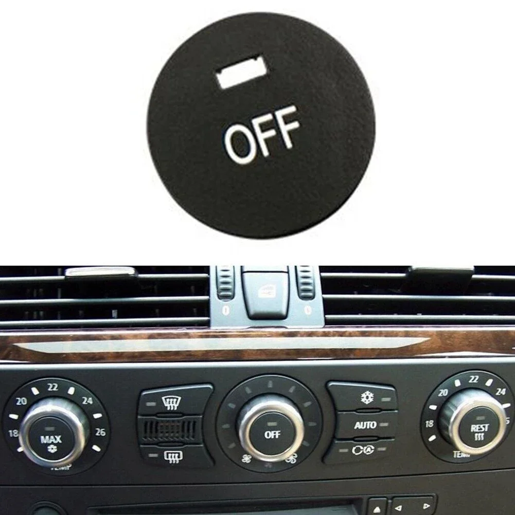 Parts Switch Button Cover For BMW E63 E64 M6 06-07 Heater OFF Air Conditioner Button Repair Cover Climate Fittings