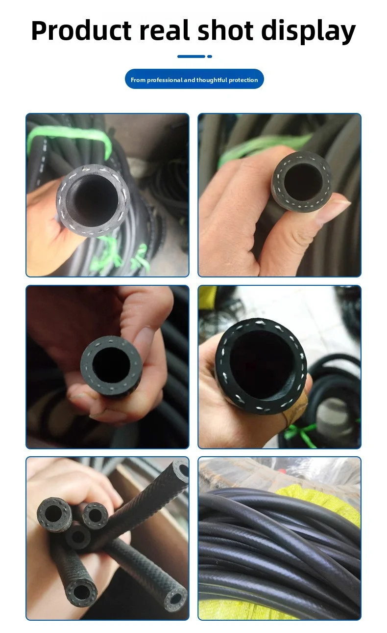 1M NBR Gummi-Kraftstoffschlauch Hochtemperatur-Ölbeständiger Schlauch Motorrad Hochdruck-Diesel-Benzin-Leitung Wasserkühlungsrohr – Detail 5