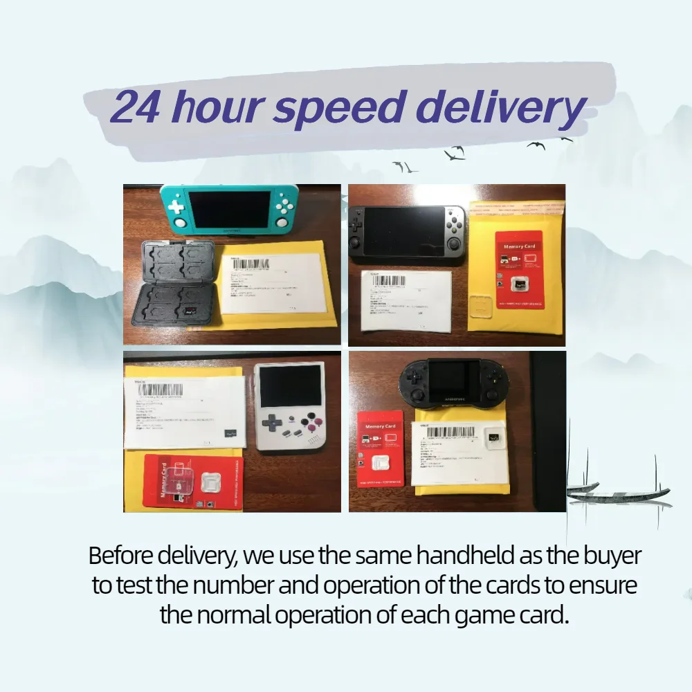 Anbernic RG405M PS2 Games Card USA Version TF Box All Language Memory Classic Retro 512G 460+ 256G 210+ 128G 100+ 64G 40+